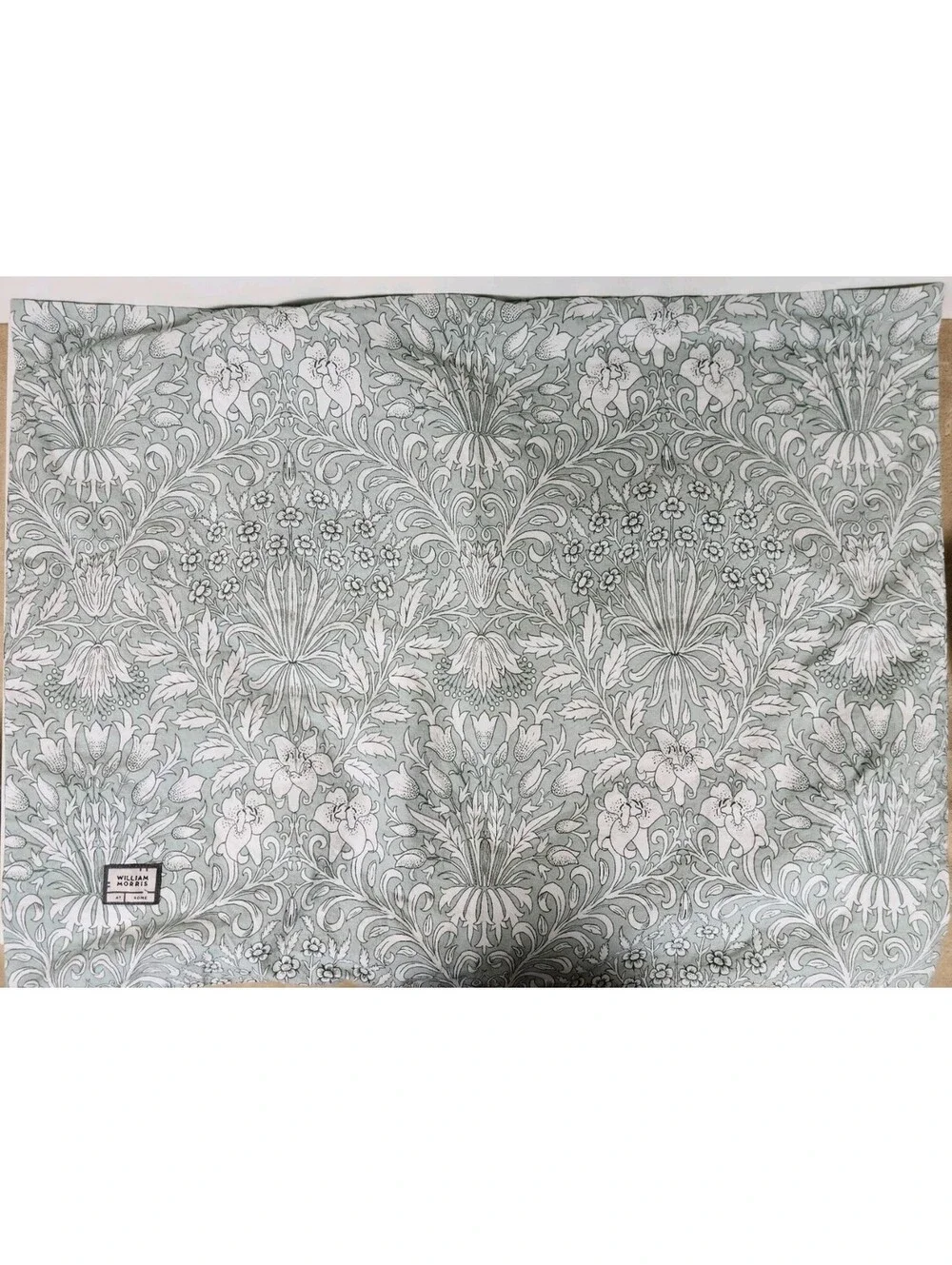 William Morris At Home Blue Floral Pillowcase Pair